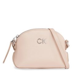 Torebka Calvin Klein. Szare listonoszki Calvin Klein, bez wzorów, bez dodatków. Za 249.99 zł.