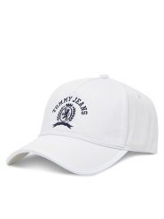 Tommy Hilfiger Czapka z daszkiem Cool Summer AW0AW17315 Écru. Czapki z daszkiem Tommy Hilfiger, bez wzorów, z bawełny. Za 119.99 zł.