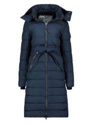 Canadian Peak Płaszcz zimowy "Cabimeak" w kolorze granatowym rozmiar: XXL. Niebieskie płaszcze Canadian Peak, na zimę, xxl, bez wzorów, z puchu, bez kaptura. Za 285.49 zł.