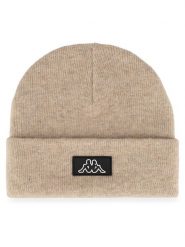 Kappa Czapka KAP-U3-002-AW24 Beżowy. Brązowe czapki zimowe Kappa, bez wzorów, z syntetyku. Za 59.99 zł.