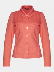 Olsen Koszula 11201347 Czerwony Regular Fit. Czerwone koszule Olsen, bez wzorów, bez kołnierzyka, bez ramiączek. Za 549.99 zł.