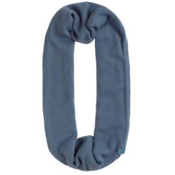 Komin zimowy damski Buff Knitted Infinity niebieski. Niebieskie szaliki i kominy Buff, na zimę, bez wzorów, z dzianiny. W wyprzedaży za 67.00 zł.