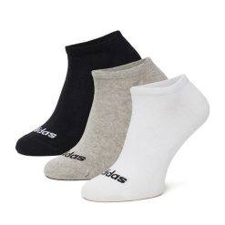 Skarpety adidas. Czarne skarpetki adidas, bez wzorów. Za 44.99 zł.