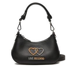 Torebka LOVE MOSCHINO. Czarne listonoszki Love Moschino, bez wzorów, klasyczne, bez dodatków. Za 1,039.00 zł.