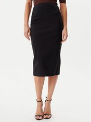Guess Spódnica ołówkowa W5GD93 WGMR2 Czarny Slim Fit. Czarne spódnice Guess, l, z aplikacjami, z wiskozy, ołówkowe. Za 339.99 zł.