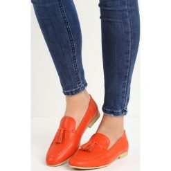 Czerwone Mokasyny Sevela. Mokasyny marki Born2be. Za 34.99 zł.