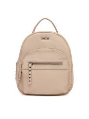 DeeZee Plecak DZE-S-009-07 Beżowy. Brązowe plecaki DeeZee, bez wzorów, ze skóry, bez dodatków. Za 129.99 zł.