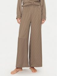 Calvin Klein Spodnie piżamowe 000QS7304E Brązowy Relaxed Fit. Brązowe piżamy Calvin Klein, xs, bez wzorów, z syntetyku, bez kołnierzyka, bez ramiączek. Za 179.99 zł.