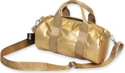 Torba LOQI Weekender Fashion Metallic S złota. Żółte torby podróżne LOQI, bez wzorów. Za 129.00 zł.
