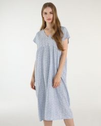 Wzorzysta sukienka midi. Sukienki Unisono, l, bez wzorów, z wiskozy, bez kołnierzyka, bez ramiączek, midi. Za 149.00 zł.