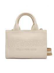 LOVE MOSCHINO Torebka JC4044PP1OLE0110 Écru. Torebki klasyczne Love Moschino, bez wzorów, ze skóry, bez dodatków. Za 879.99 zł.