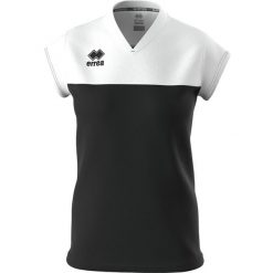 Koszulka damska Errea Bessy. Czarne t-shirty sportowe ERREA, m, bez wzorów, z dżerseju, bez ramiączek, na fitness i siłownię. Za 211.75 zł.
