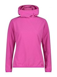 CMP Bluza polarowa w kolorze różowym rozmiar: 40. Różowe bluzy z kapturem CMP, bez wzorów, z materiału, bez kaptura. Za 153.34 zł.