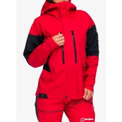 Kurtka GORE TEX damska Berghaus MTN Guide GTX Pro Jacket. Czerwone kurtki Berghaus, bez wzorów, z gore-texu, bez kaptura, wspinaczkowe, gore-tex. Za 1,658.99 zł.