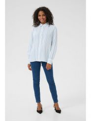 Kaffe Koszula w kolorze białym rozmiar: 42. Białe koszule Kaffe, bez wzorów, bez kołnierzyka, bez ramiączek. Za 97.95 zł.