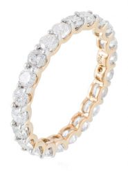 Maison héritage PARIS Złoty pierścionek "Mon tour complet" z diamentami rozmiar: 52. Żółte pierścionki maison héritage PARIS, z diamentem, złote. Za 10,831.99 zł.