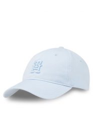 Tommy Hilfiger Czapka z daszkiem Beach Summer Soft Cap AW0AW16170 Błękitny. Niebieskie czapki z daszkiem Tommy Hilfiger, bez wzorów, z materiału. Za 159.99 zł.