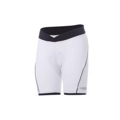 Damskie spodenki typu bib rh+ Pista 18 cm. Białe szorty sportowe bez wzorów, rowerowe. W wyprzedaży za 342.30 zł.