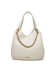 Liu Jo Torebka Ecs L Satchel AA5054 E0538 Biały. Białe torebki klasyczne Liu Jo, bez wzorów, ze skóry, bez dodatków. Za 569.99 zł.