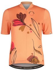 Maloja Koszulka kolarska "SarsteinM" w kolorze pomarańczowym rozmiar: M. Pomarańczowe t-shirty sportowe Maloja, m, bez wzorów, z materiału, bez ramiączek, rowerowe. Za 194.45 zł.