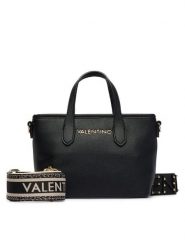 Valentino Torebka Dea Re VBS9UM06 Czarny. Czarne torebki klasyczne Valentino, bez wzorów, ze skóry, bez dodatków. Za 549.99 zł.