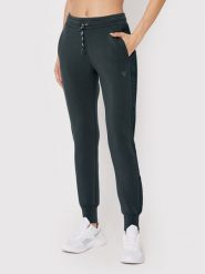 Guess Spodnie dresowe Allie V2YB18 K7UW2 Szary Regular Fit. Szare spodnie dresowe Guess, z aplikacjami, z dresówki. Za 199.99 zł.