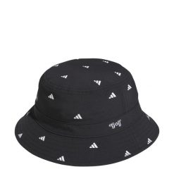 Kapelusz Women's Printed Bucket. Czarne kapelusze adidas, bez wzorów, z materiału, sportowe. Za 159.00 zł.