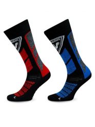 Rossignol Skarpety narciarskie Thermotech 2P RLMMX04 Czarny. Czarne skarpetki Rossignol, bez wzorów, z materiału. Za 179.99 zł.