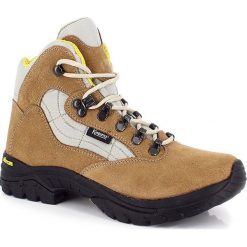Skórzane buty trekkingowe "Nimba" w kolorze beżowym. Buty trekkingowe marki QUECHUA. W wyprzedaży za 344.95 zł.