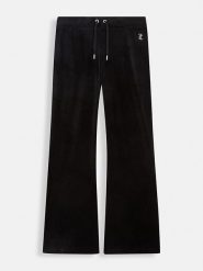 Juicy Couture Spodnie dresowe w kolorze czarnym rozmiar: L. Czarne spodnie dresowe Juicy Couture, bez wzorów, z dresówki. Za 144.92 zł.