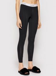 Calvin Klein Underwear Legginsy 0000D1632E Czarny Slim Fit. Czarne legginsy Calvin Klein Underwear, bez wzorów, z bawełny. Za 199.99 zł.