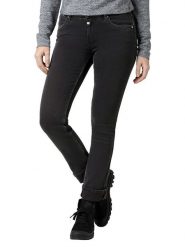 Timezone Dżinsy "Marah" - Slim fit - w kolorze antracytowym rozmiar: W28/L32. Czarne jeansy Timezone, l, z aplikacjami, klasyczne. Za 190.45 zł.