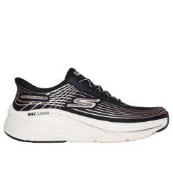 Damskie buty do biegania Skechers Max Cushioning Elite 2.0 Kaplan. Czarne buty do biegania Skechers, na lato, bez wzorów, z materiału, bez zapięcia, do biegania. Za 526.50 zł.