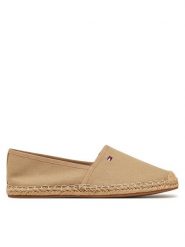 Tommy Hilfiger Espadryle Flag Canvas Espadrille FW0FW08541 Brązowy. Brązowe espadryle Tommy Hilfiger, bez wzorów, z materiału, bez obcasa. Za 189.99 zł.