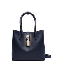 Furla Torebka Goccia S WB01949 ARE000 KH 4852S Granatowy. Niebieskie torebki klasyczne Furla, bez wzorów, ze skóry, bez dodatków. Za 1,389.00 zł.