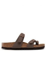Birkenstock Japonki Mayari 0071063 Brązowy. Brązowe japonki Birkenstock, bez wzorów, ze skóry. Za 369.99 zł.