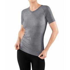 Koszulka damska Falke Wool-Tech Light. Szare t-shirty sportowe Falke, xs, bez wzorów, z tkaniny, bez ramiączek. Za 390.00 zł.