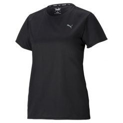 Koszulka Sportowa Damska Puma Run Favorite. Czarne t-shirty sportowe Puma, xs, bez wzorów, z materiału, bez ramiączek, do biegania. Za 80.99 zł.