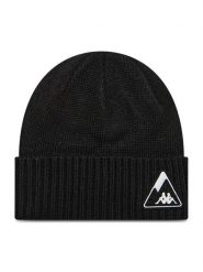 Kappa Czapka 310079 Czarny. Czarne czapki zimowe Kappa, bez wzorów, z materiału. Za 79.99 zł.