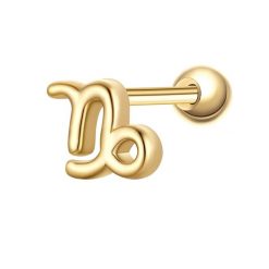Glanzstücke München Piercing Sterling Silber gelbgold Kolczyki 1 ct Damski. Żółte kolczyki Glanzstücke München, pozłacane. Za 110.49 zł.