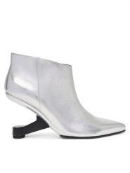 United Nude Botki Eamz Yoyo 1102661403 Srebrny. Szare botki United Nude, bez wzorów, ze skóry, bez obcasa, na słupku, bez zapięcia. Za 1,689.00 zł.