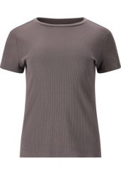 Koszulka damska Athlecia Lankae. Brązowe t-shirty sportowe Athlecia, bez wzorów, z bawełny, bez ramiączek, na fitness i siłownię. Za 123.00 zł.