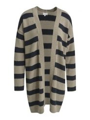 Milano Italy Kardigan w kolorze czarno-szarobrązowym rozmiar: M. Brązowe swetry Milano Italy, m, bez wzorów, bez ramiączek. Za 252.99 zł.