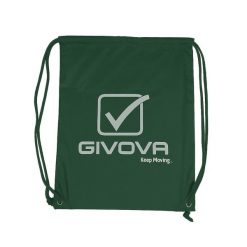 Worek na buty Sacchetto khaki GIVOVA. Zielone buty treningowe Givova, bez wzorów, z materiału, bez zapięcia. Za 23.52 zł.