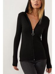 Milan Kiss Bluza w kolorze czarnym rozmiar: L. Czarne bluzy Milan Kiss, l, bez wzorów, bez kaptura. Za 128.55 zł.