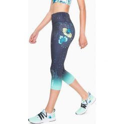 Legginsy funkcyjne "Positional Luminescent" w kolorze granatowo-turkusowym. Legginsy marki bonprix. W wyprzedaży za 167.95 zł.