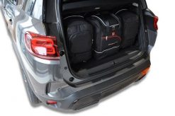 Torby Do Bagażnika Citroen C5 Aircross Phev 2020+ 4Szt Kjust. Czarne torby podróżne KJUST, bez wzorów, z kauczuku. Za 1,226.00 zł.