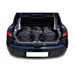 Torby Do Bagażnika Renault Clio 2012-2019 3Szt Kjust. Czarne torby podróżne KJUST, bez wzorów. Za 944.00 zł.