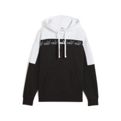 Damska bluza z kapturem Around the Block PUMA Black. Czarne bluzy Puma, bez wzorów, z dzianiny, sportowe, bez ramiączek, z kapturem. W wyprzedaży za 184.00 zł.