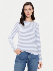 Tamaris Apparel Bluzka Asolo TAW0602 Niebieski Regular Fit. Niebieskie bluzki Tamaris Apparel, xs, bez wzorów, z bawełny, bez kołnierzyka, bez ramiączek. Za 119.99 zł.
